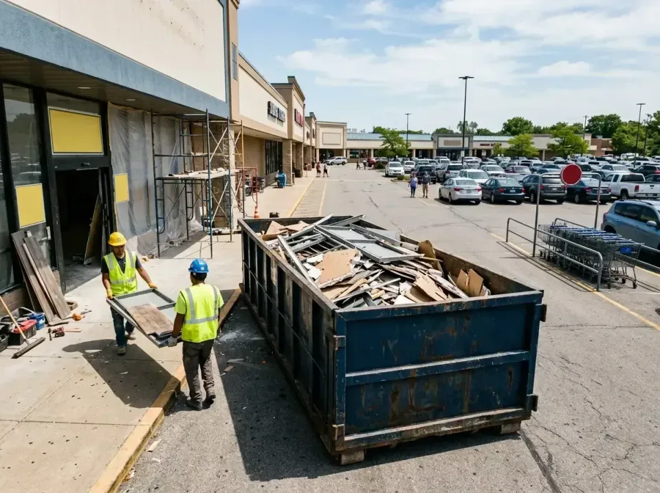 retail-store-renovation-debris-003 — frequently asked questions, Roll-off Dumpster Rentals in Glendale, OH